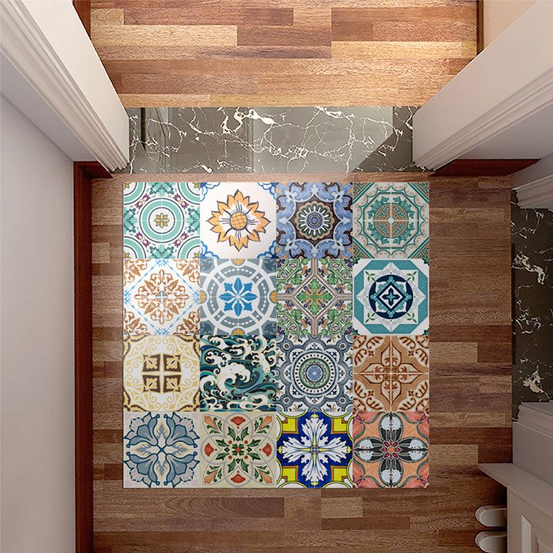 Colorful Self Adhesive Vinyl Floor Tiles