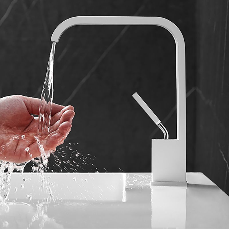 Luxury Waterfall Sink Faucet Contemporary Stainless Steel
