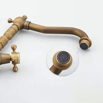 Fesara | Modern 3-Hole Bathtub Faucet with Lever Handles