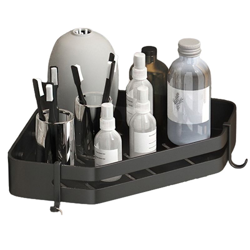 Contemporary 3-Piece Bathroom Accessories Stainless Steel Shelf