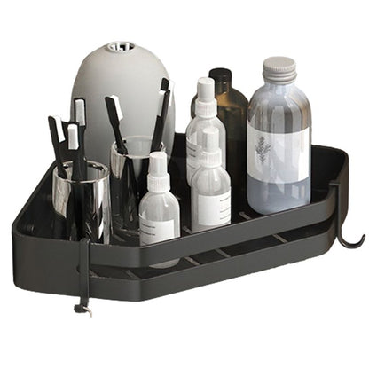Contemporary 3-Piece Bathroom Accessories Stainless Steel Shelf