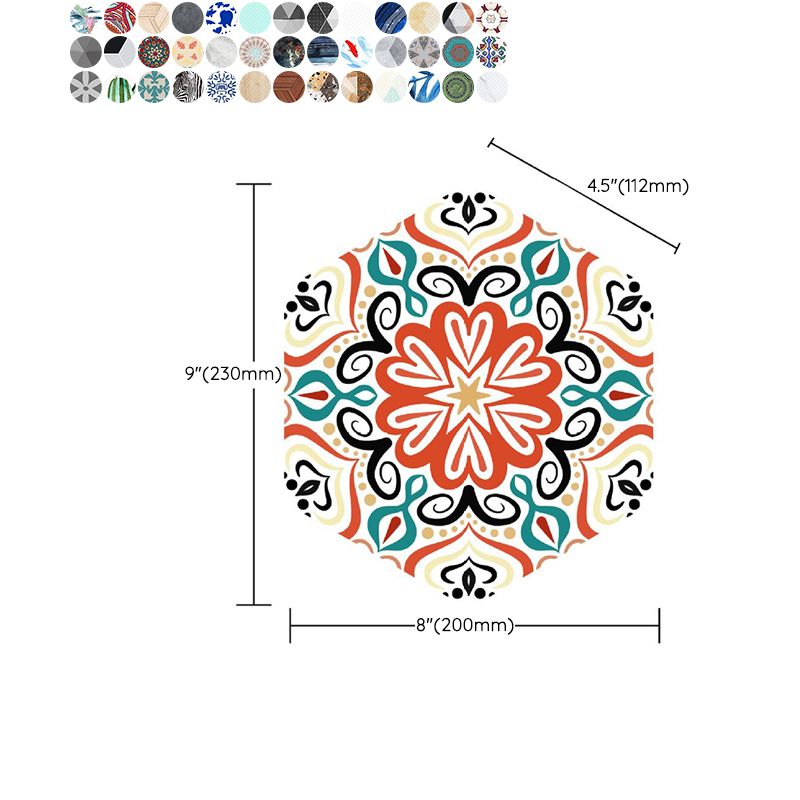 Decorative Self-Adhesive Hexagon Wall Tiles