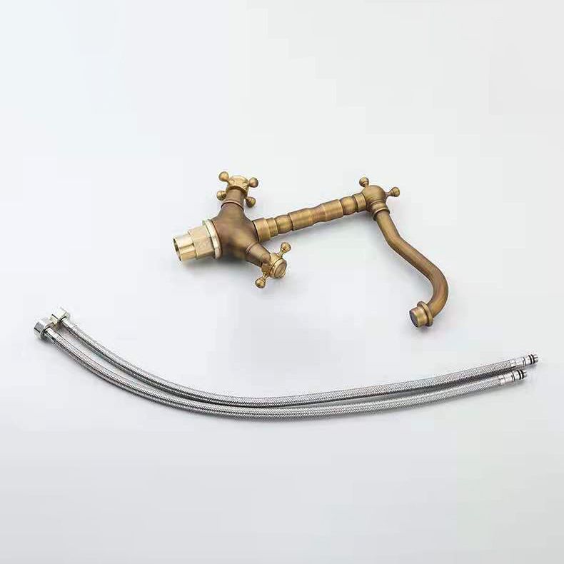 Fesara | Modern 3-Hole Bathtub Faucet with Lever Handles