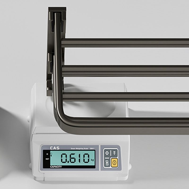 Luxurious Stainless Steel Bathroom Storage Towel Rack Set