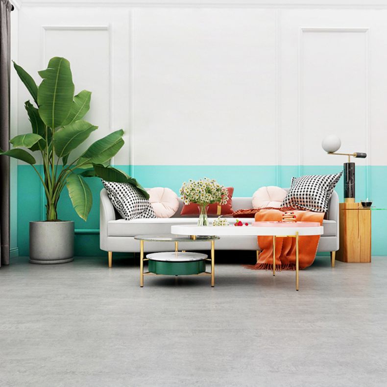Matte Finish Peel Stick Vinyl Flooring with Straight Edge