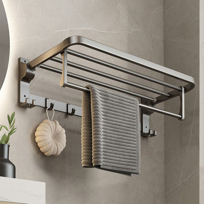 Modern Grey Aluminum Bathroom Set