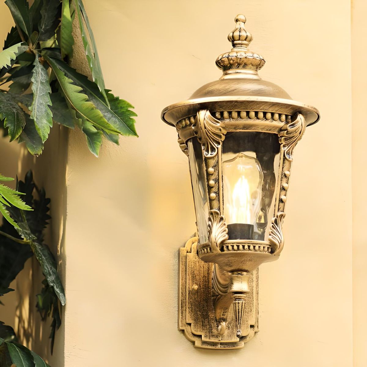 Classic Exterior Wall Mount Lantern Light Fixture