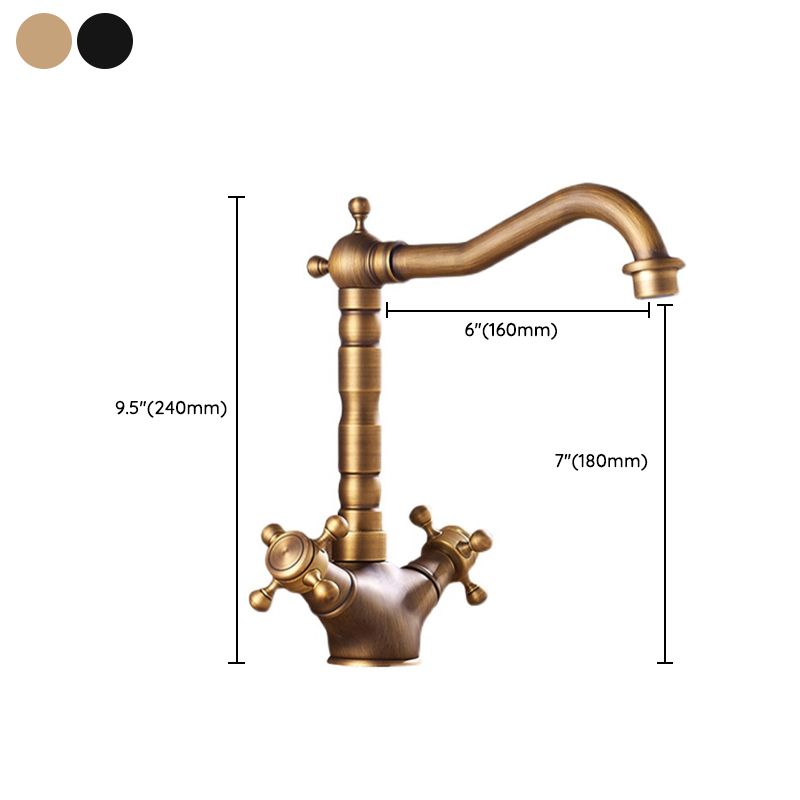 Fesara | Modern 3-Hole Bathtub Faucet with Lever Handles