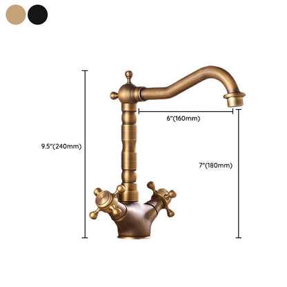 Fesara | Modern 3-Hole Bathtub Faucet with Lever Handles