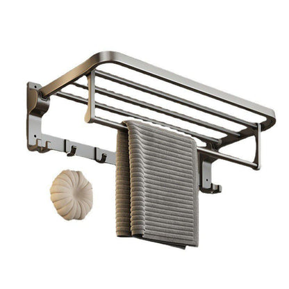 Modern Grey Aluminum Bathroom Set