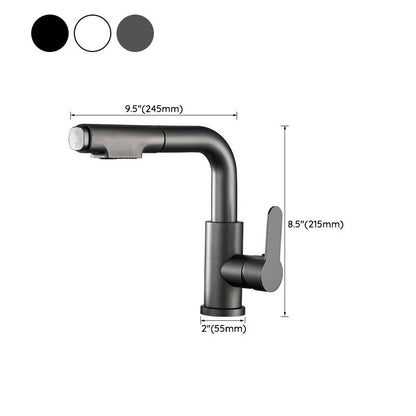 Luxury Brass Bathroom Faucet Pull Down Kitchen Sink Mixer