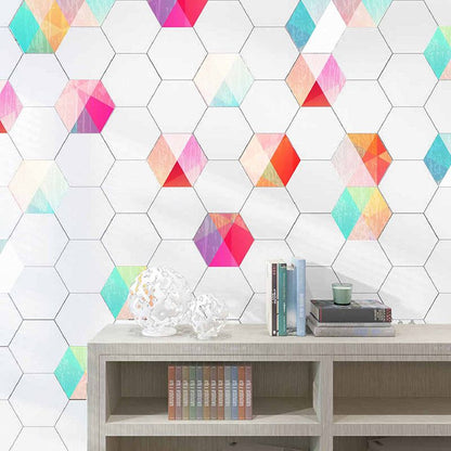 Decorative Self-Adhesive Hexagon Wall Tiles
