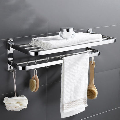 Modern Chrome Bathroom Accessory Set