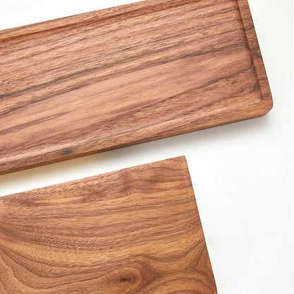 Modern Wooden Bathroom Accessory Set Black