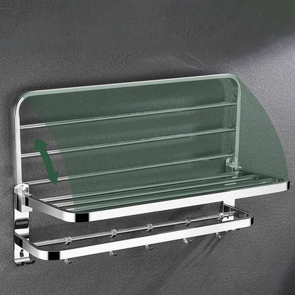 Modern Chrome Bathroom Accessory Set