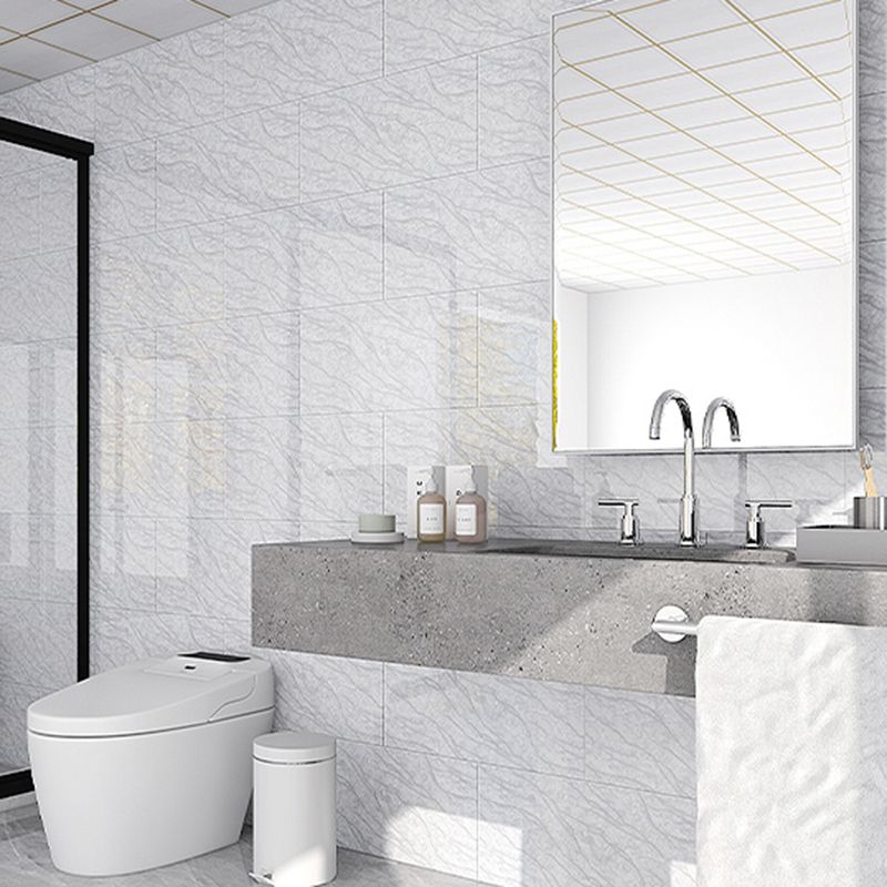 Easy Stick Bathroom Tile Backsplash Modern Wall Decal