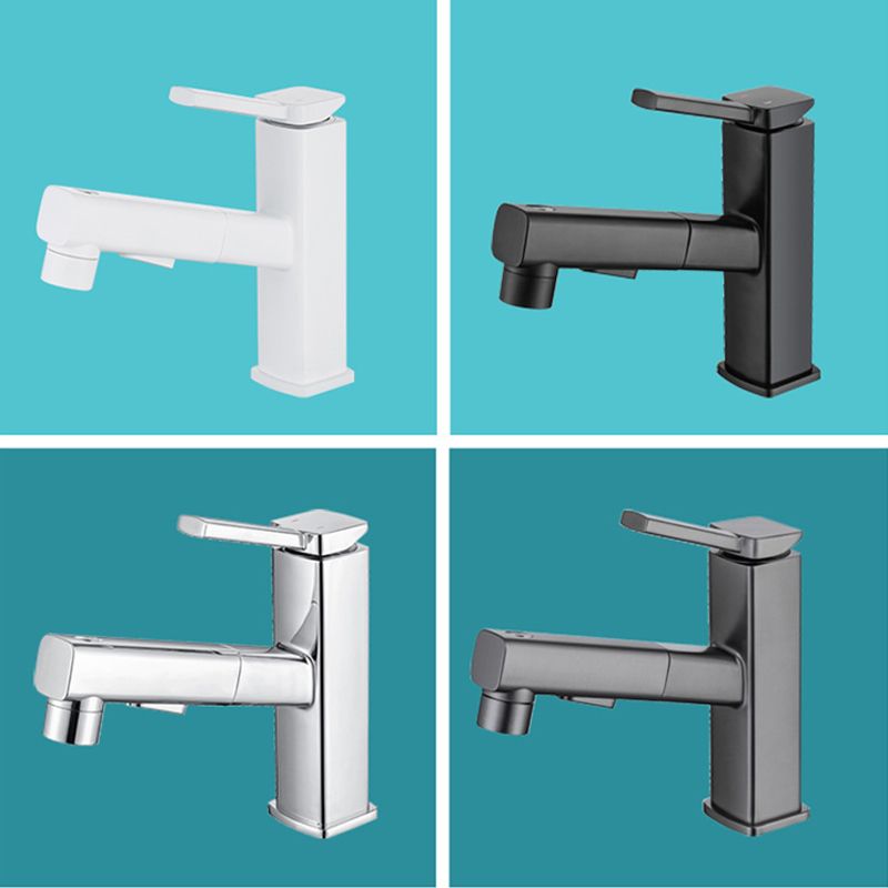 Fesara | Single Handle Pullout Kitchen Sink Faucet with Rotating Nozzle