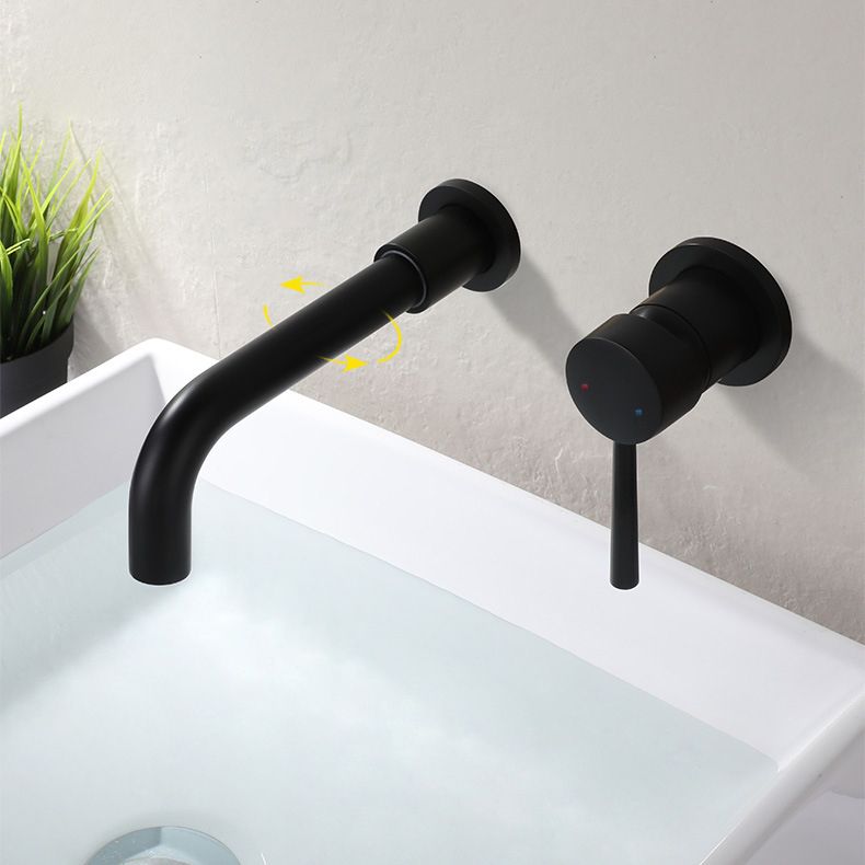 Commercial 2-Handle Wall Mount Bathroom Sink Faucet