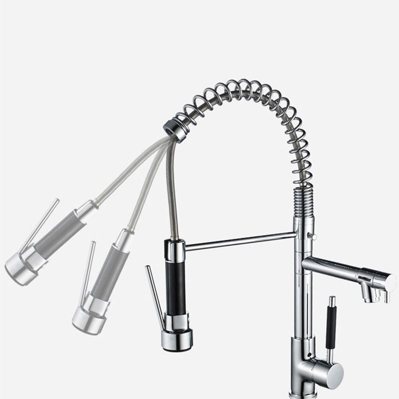 Luxury Brass Bathroom Faucet with Dual Handles
