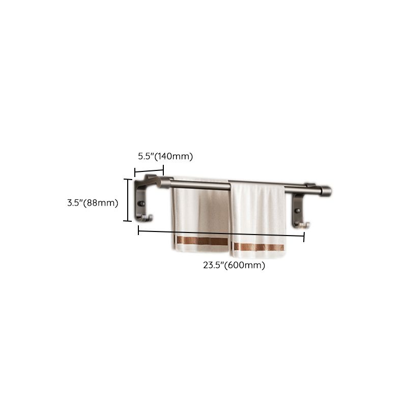 Luxurious Stainless Steel Bathroom Storage Towel Rack Set