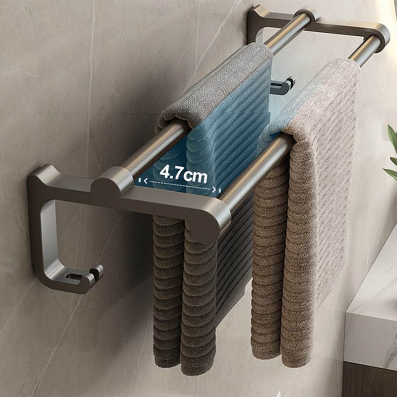 Modern Grey Aluminum Bathroom Set