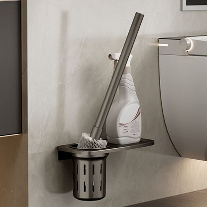 Luxurious Stainless Steel Bathroom Storage Towel Rack Set