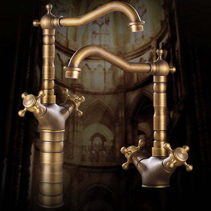 Fesara | Modern 3-Hole Bathtub Faucet with Lever Handles