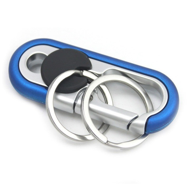 Compact Pocket Stainless Steel Key Holder