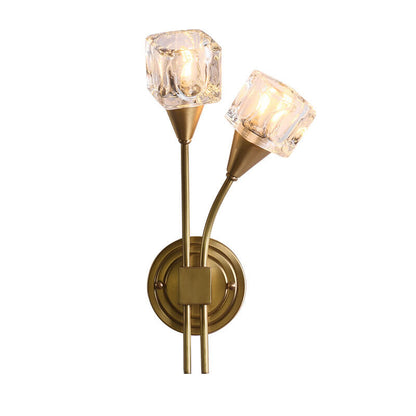 Elegant Double Blossom Wall Lamp