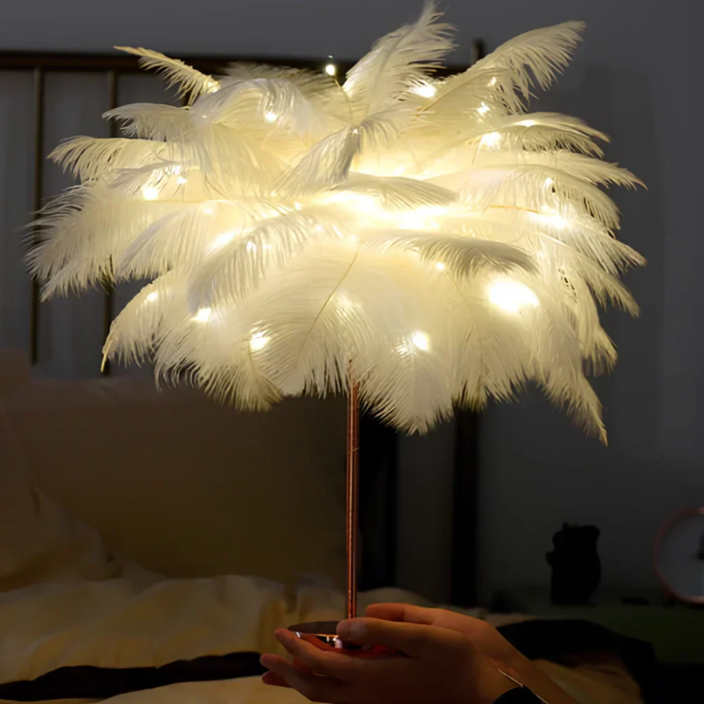 Tropical Palm Tree Table Lamp