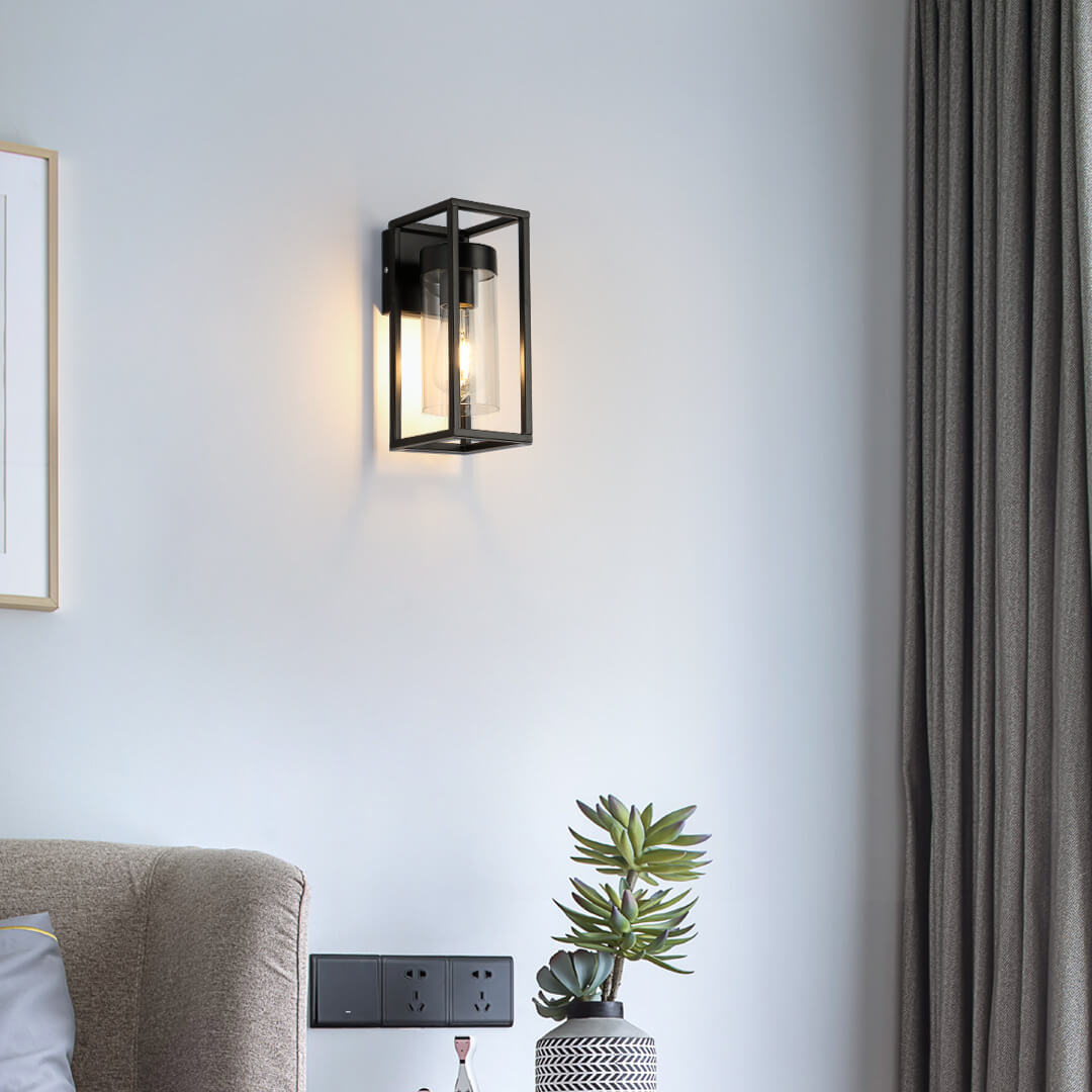 Elegant Contemporary Glass Wall Lamp - Fesara