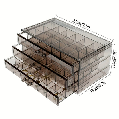 Premium Jewelry Box with 72 Storage Compartments