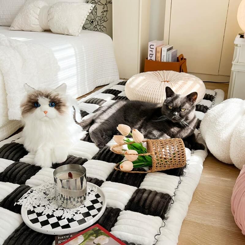 Soft Plush Blanket for Pets and Family