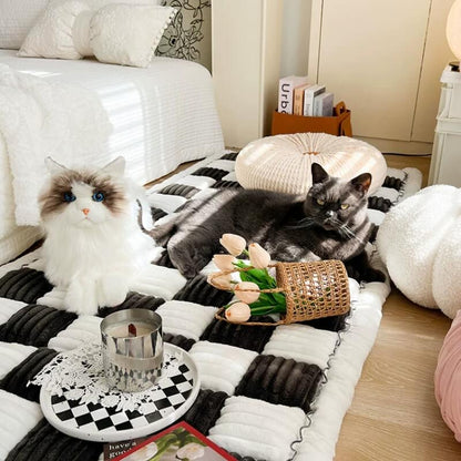 Soft Plush Blanket for Pets and Family