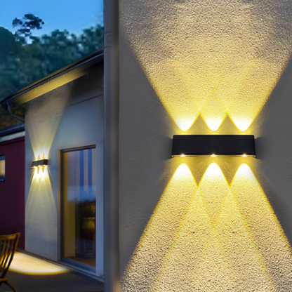 Eco Friendly Outdoor Solar Wall Light - Fesara