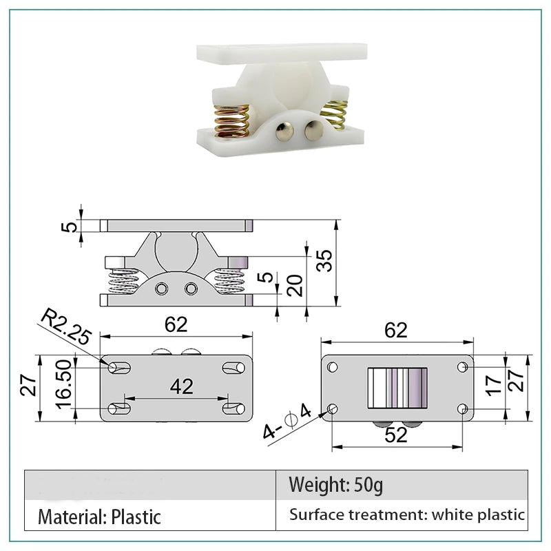 Sturdy Metal Strong Drawer Lock