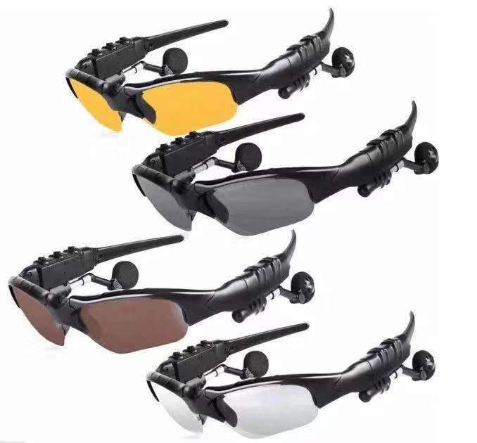 Sleek Athletic Polarized Sunglasses with Bluetooth