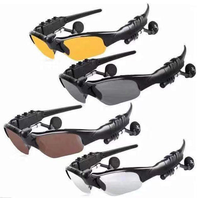 Sleek Athletic Polarized Sunglasses with Bluetooth