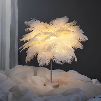 Tropical Palm Tree Table Lamp
