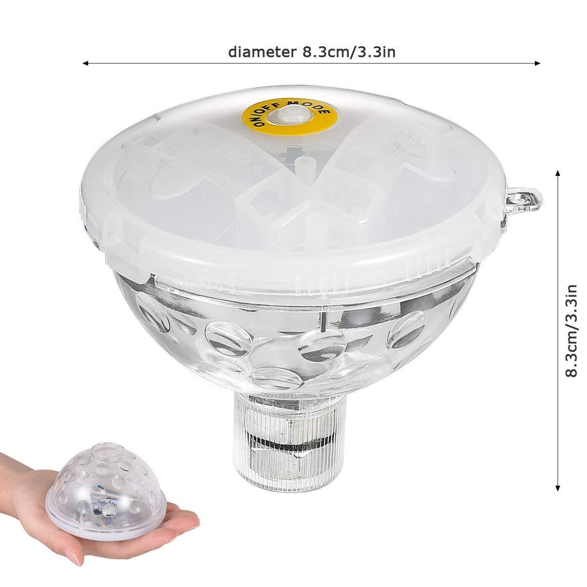 Bright Baby Bath LED Pool Light Color Changing Fountain