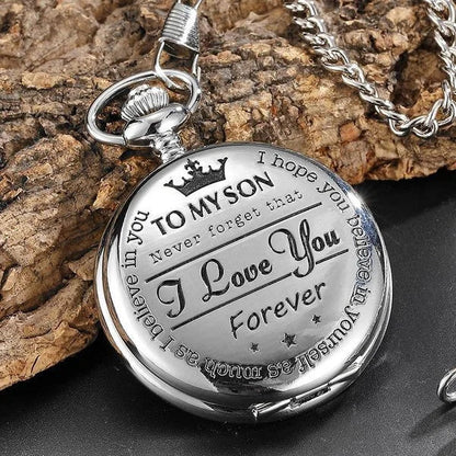 Classic Quartz Chain Watch for Men