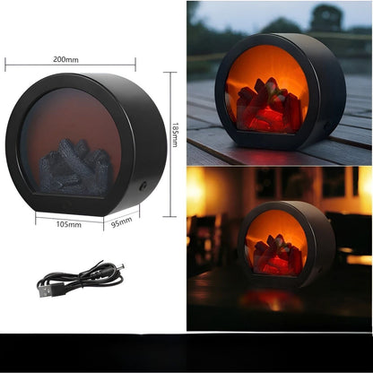 Warm Glow LED Table Lamp for Cozy Home Lighting