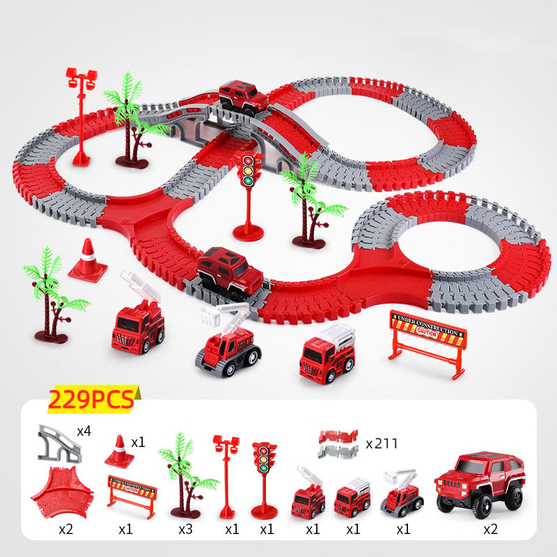 Fun Flexible Train Track Play Set
