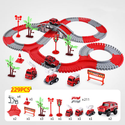 Fun Flexible Train Track Play Set