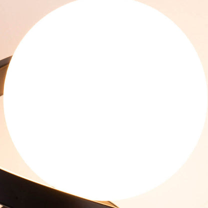 Elegant Metal Arc Wall Lamp