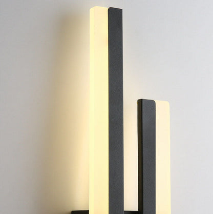 Slim LED Wall Light | Modern Iron Fixture | Adjustable Brightness