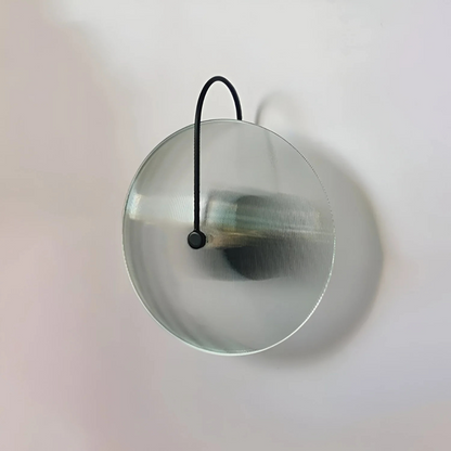 Simple Round Glass Wall Light - Fesara