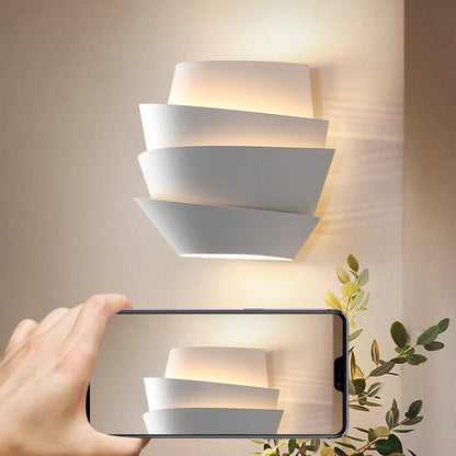 Contemporary Iron Dual Wall Lamp