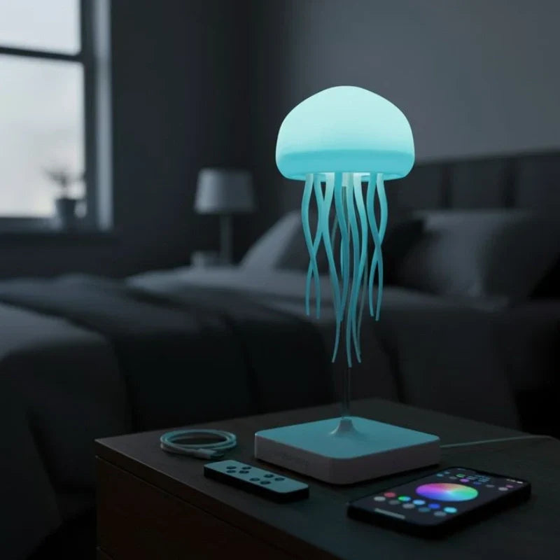 Glowing Medusa Table Lamp