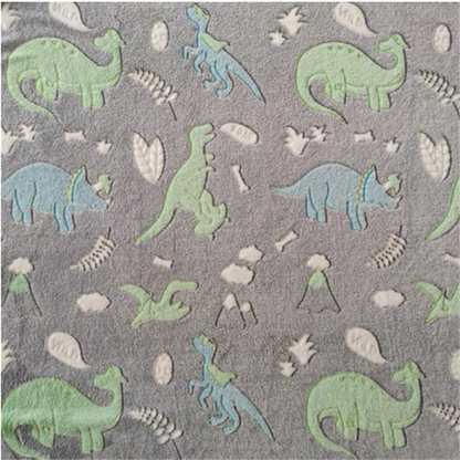 Bright Glow Kids Throw Blanket